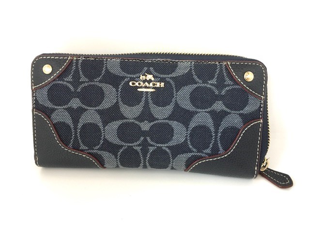 COACH - 453未使用 コーチニューヨーク 長財布 ラウンドファスナー