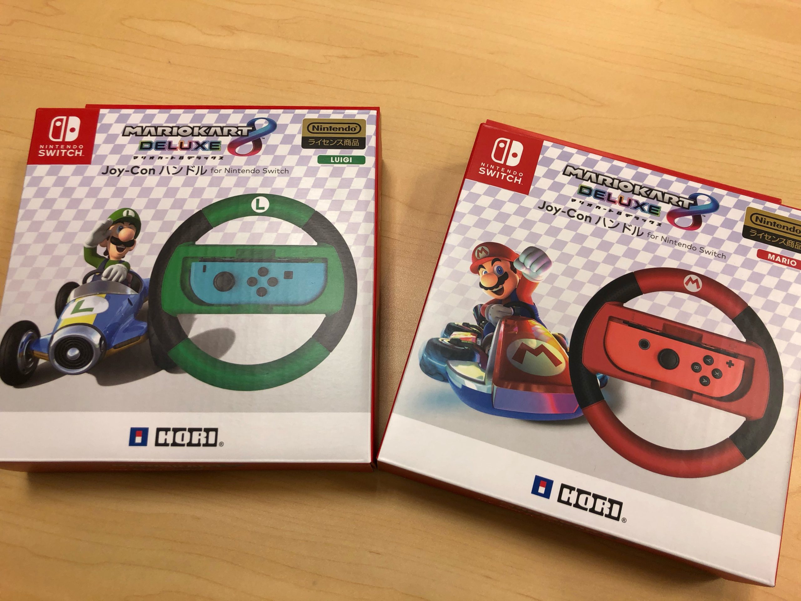 Nintendo Switch 任天堂 スイッチ マリオカート8 デラックス Joy-Conハンドル ハンドル マリオ ルイージ ゲーム