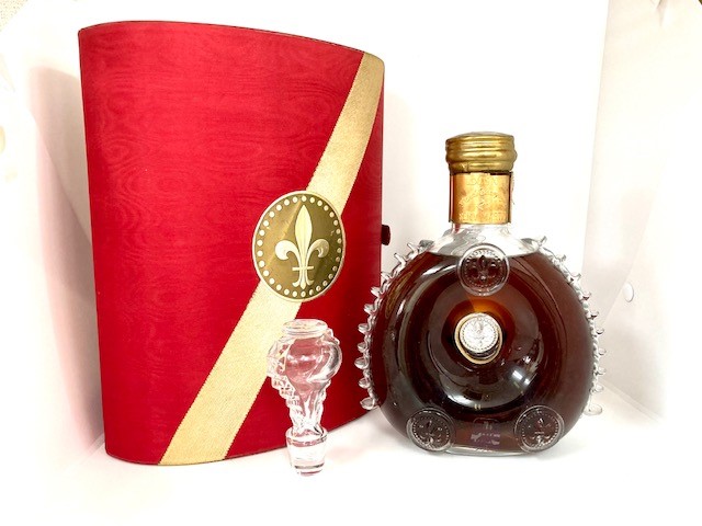 古酒 洋酒 ブランデー レミーマルタン ルイ13世 ベリーオールド バカラボトル | 鑑定買取 家宝
