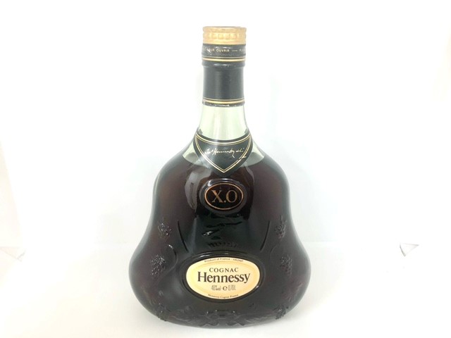 ヘネシー/Hennessy XO グリーンボトル 金キャップ コニャック ブランデー 洋酒 | 鑑定買取 家宝